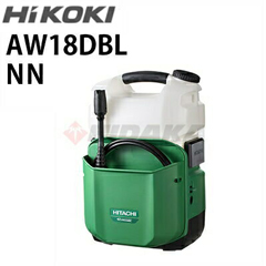 日立工機 コードレス 高圧洗浄機 AW18DBL NN 本体のみ (蓄電池・充電器 